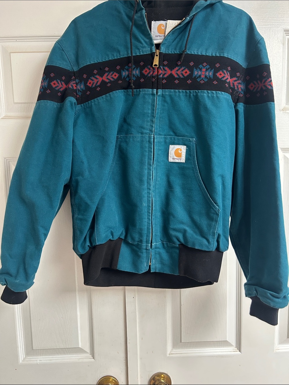 Vintage Carhartt Aztec Jacket - Picture 3 of 9